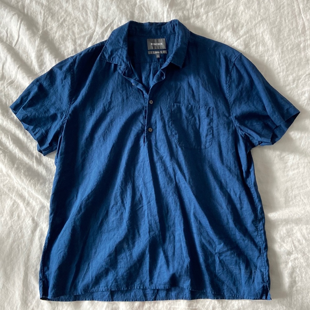 Mens Bonobos linen shirt